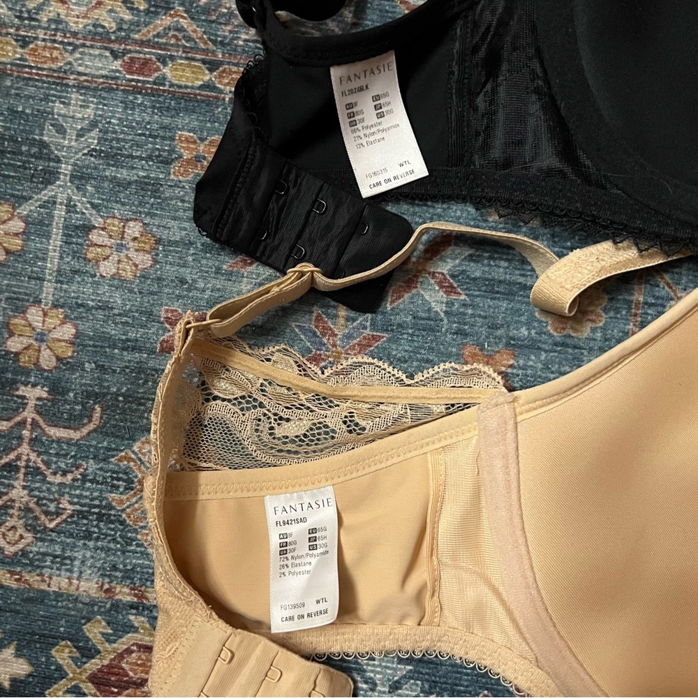 Set of 2 FANTASIE Rebecca underwire bras // 30G - Picture 5 of 8